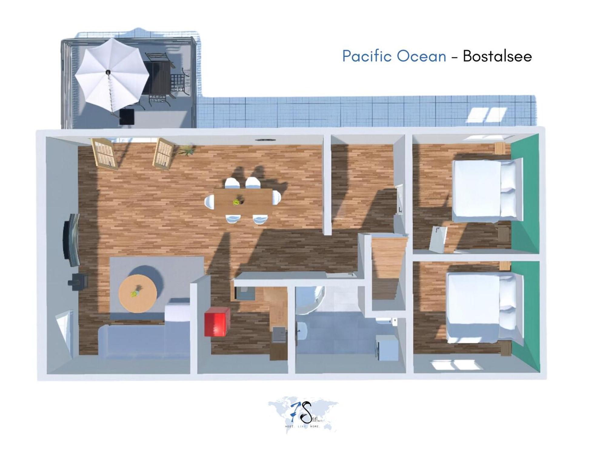 7Seas Boutique Ferienhaus Bostalsee - 2 Apartments Oder Ganzes Haus, Mit Sauna 노펠덴 외부 사진