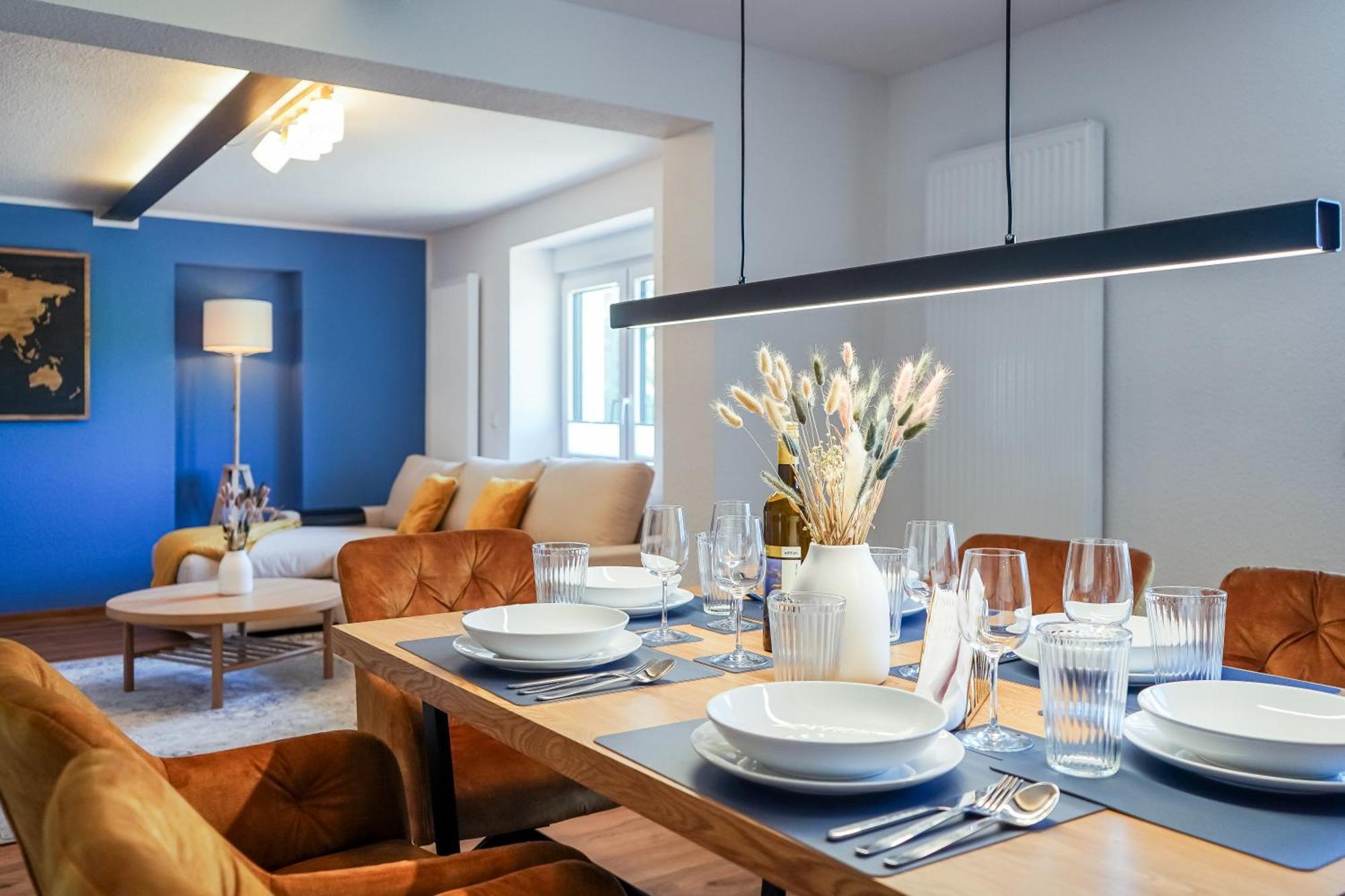 7Seas Boutique Ferienhaus Bostalsee - 2 Apartments Oder Ganzes Haus, Mit Sauna 노펠덴 외부 사진