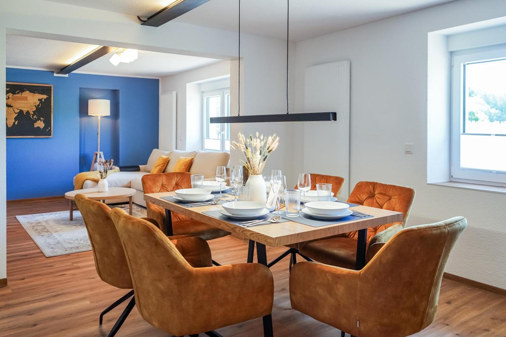 7Seas Boutique Ferienhaus Bostalsee - 2 Apartments Oder Ganzes Haus, Mit Sauna 노펠덴 외부 사진