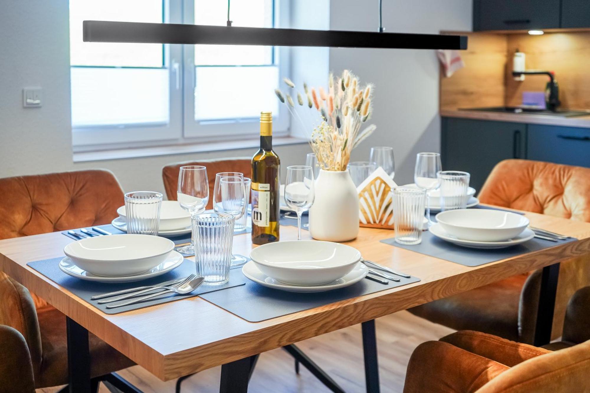 7Seas Boutique Ferienhaus Bostalsee - 2 Apartments Oder Ganzes Haus, Mit Sauna 노펠덴 외부 사진