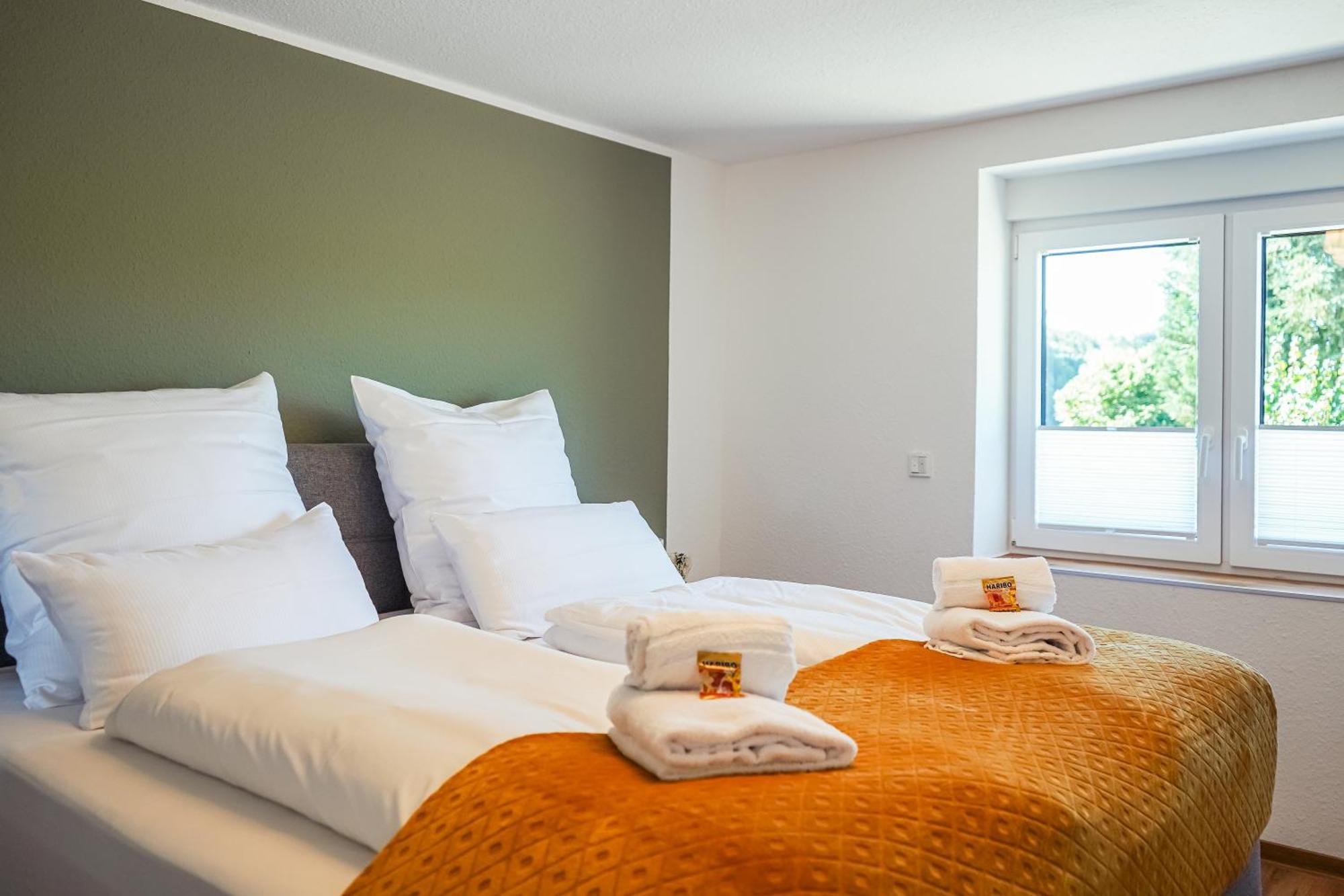 7Seas Boutique Ferienhaus Bostalsee - 2 Apartments Oder Ganzes Haus, Mit Sauna 노펠덴 외부 사진