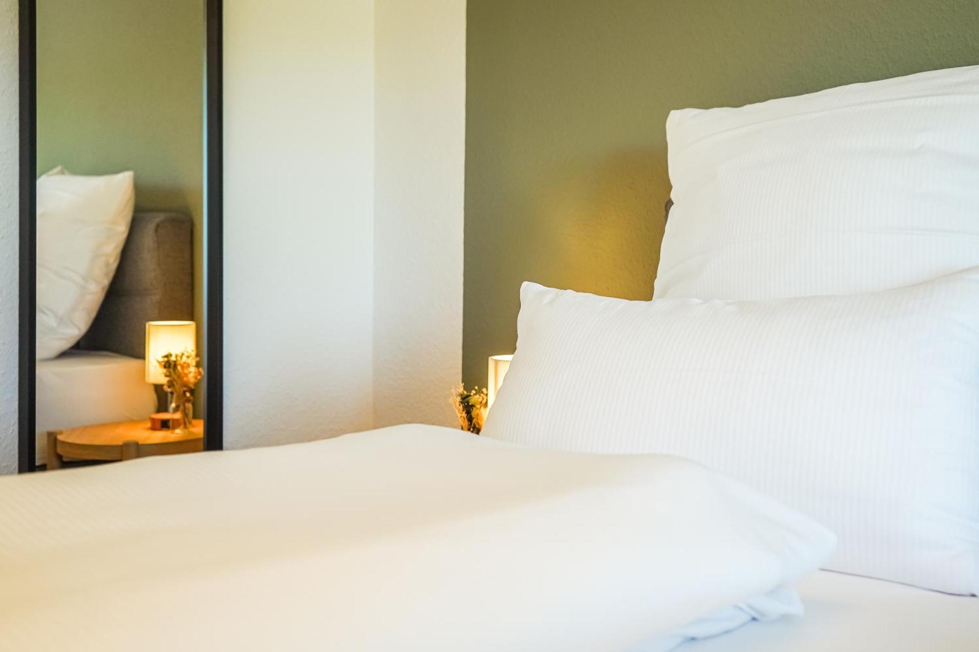 7Seas Boutique Ferienhaus Bostalsee - 2 Apartments Oder Ganzes Haus, Mit Sauna 노펠덴 외부 사진