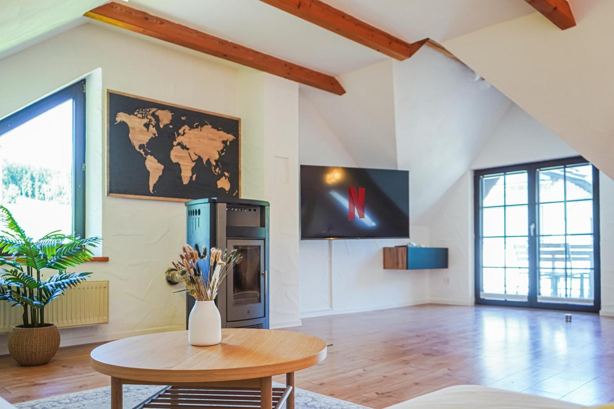 7Seas Boutique Ferienhaus Bostalsee - 2 Apartments Oder Ganzes Haus, Mit Sauna 노펠덴 외부 사진