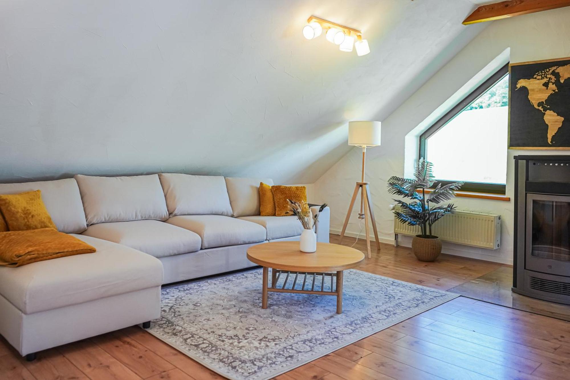 7Seas Boutique Ferienhaus Bostalsee - 2 Apartments Oder Ganzes Haus, Mit Sauna 노펠덴 외부 사진
