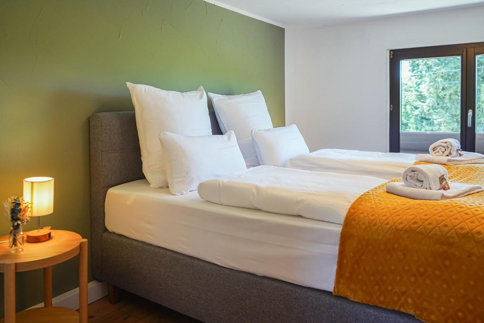 7Seas Boutique Ferienhaus Bostalsee - 2 Apartments Oder Ganzes Haus, Mit Sauna 노펠덴 외부 사진