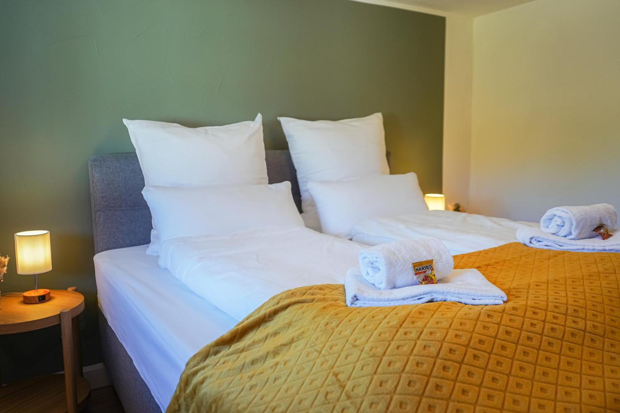 7Seas Boutique Ferienhaus Bostalsee - 2 Apartments Oder Ganzes Haus, Mit Sauna 노펠덴 외부 사진