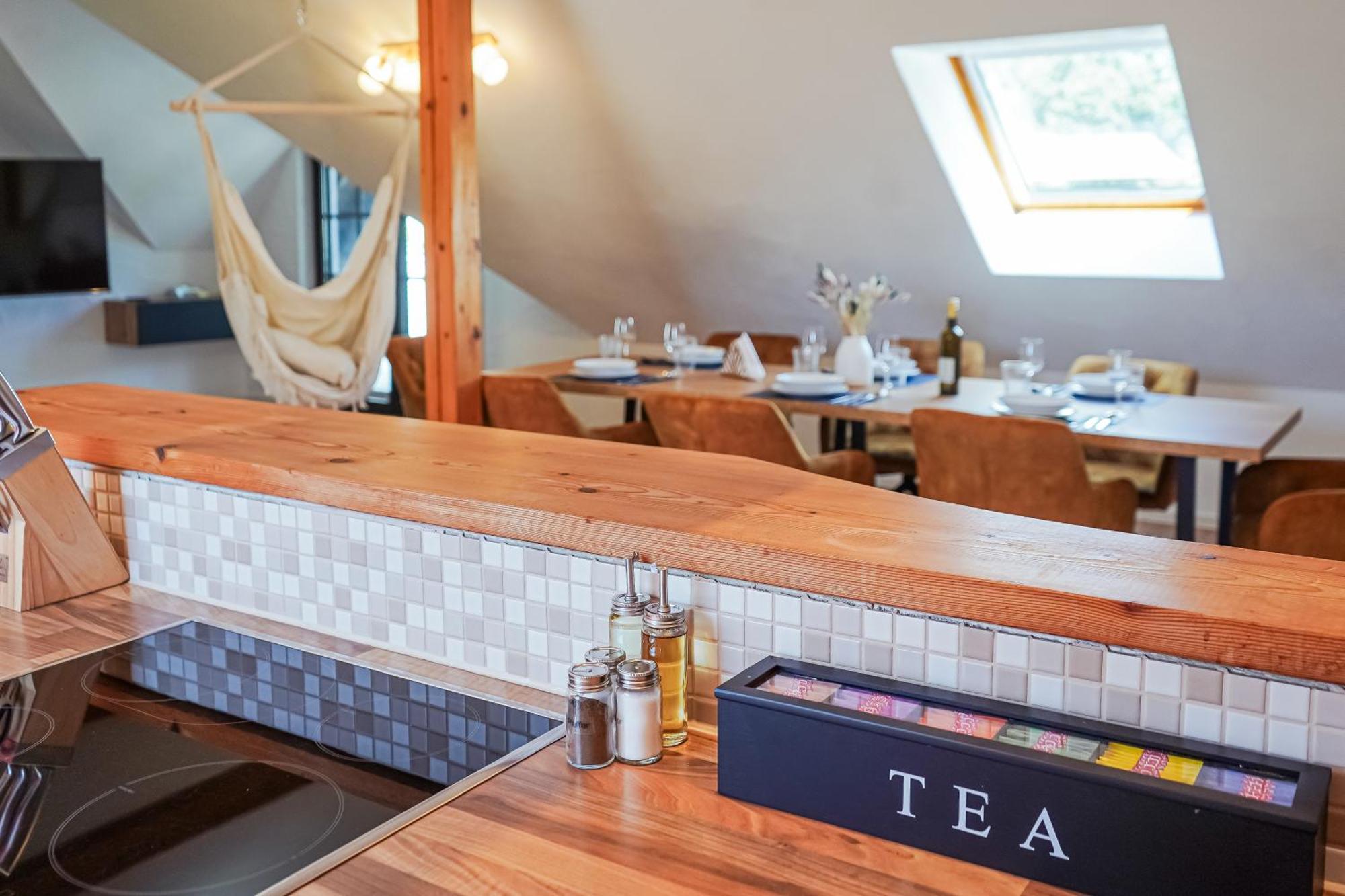 7Seas Boutique Ferienhaus Bostalsee - 2 Apartments Oder Ganzes Haus, Mit Sauna 노펠덴 외부 사진