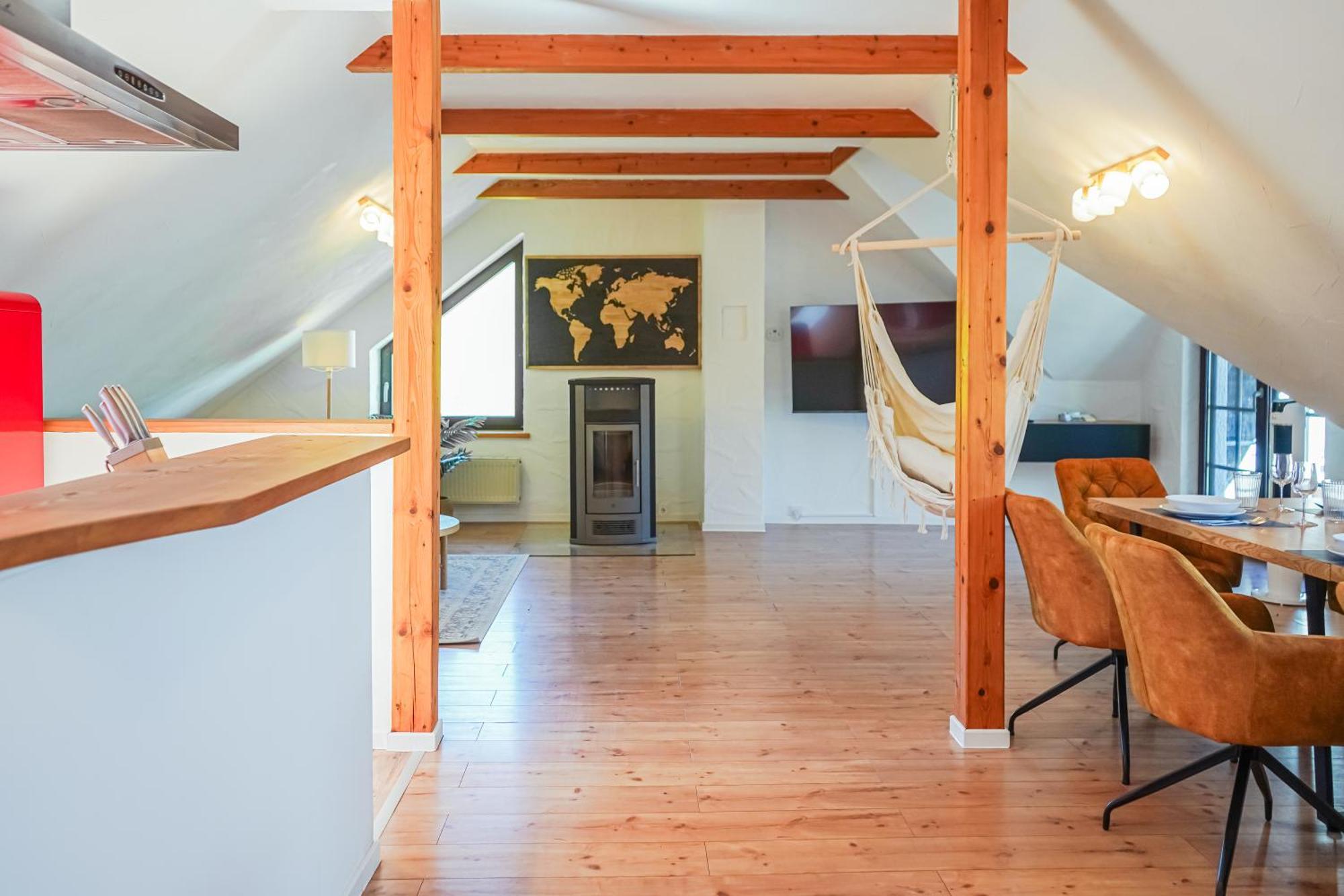 7Seas Boutique Ferienhaus Bostalsee - 2 Apartments Oder Ganzes Haus, Mit Sauna 노펠덴 외부 사진