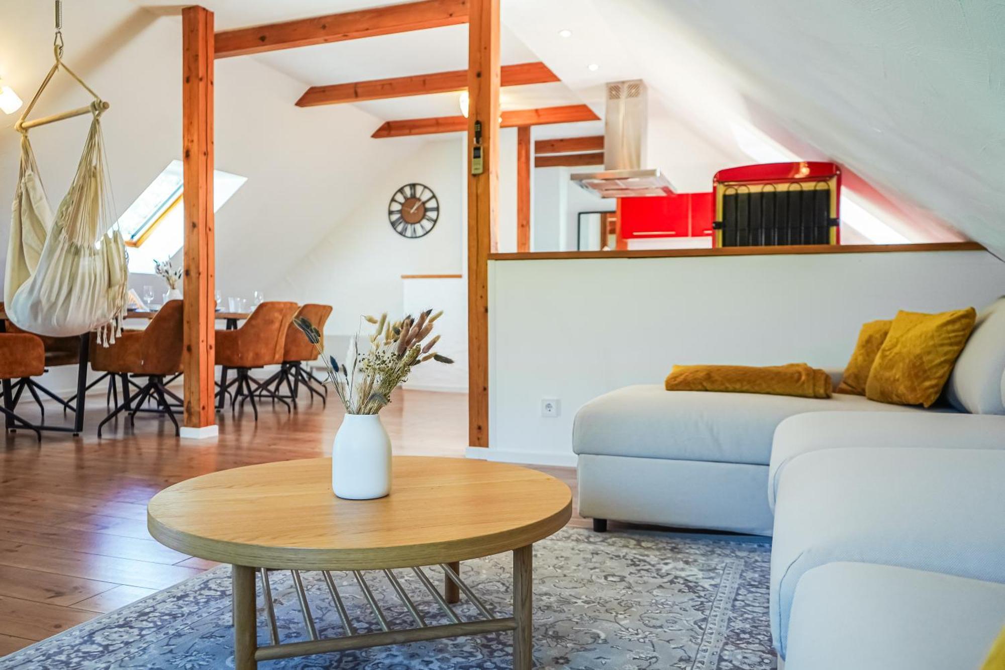 7Seas Boutique Ferienhaus Bostalsee - 2 Apartments Oder Ganzes Haus, Mit Sauna 노펠덴 외부 사진