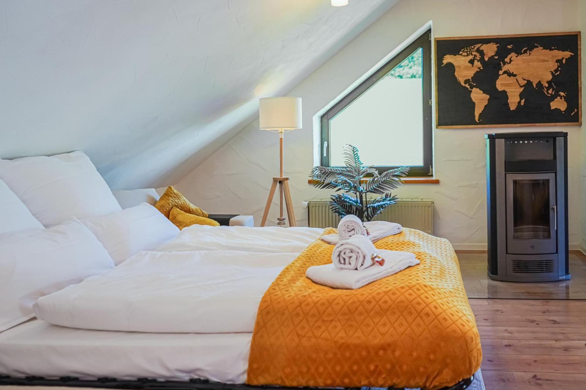 7Seas Boutique Ferienhaus Bostalsee - 2 Apartments Oder Ganzes Haus, Mit Sauna 노펠덴 외부 사진