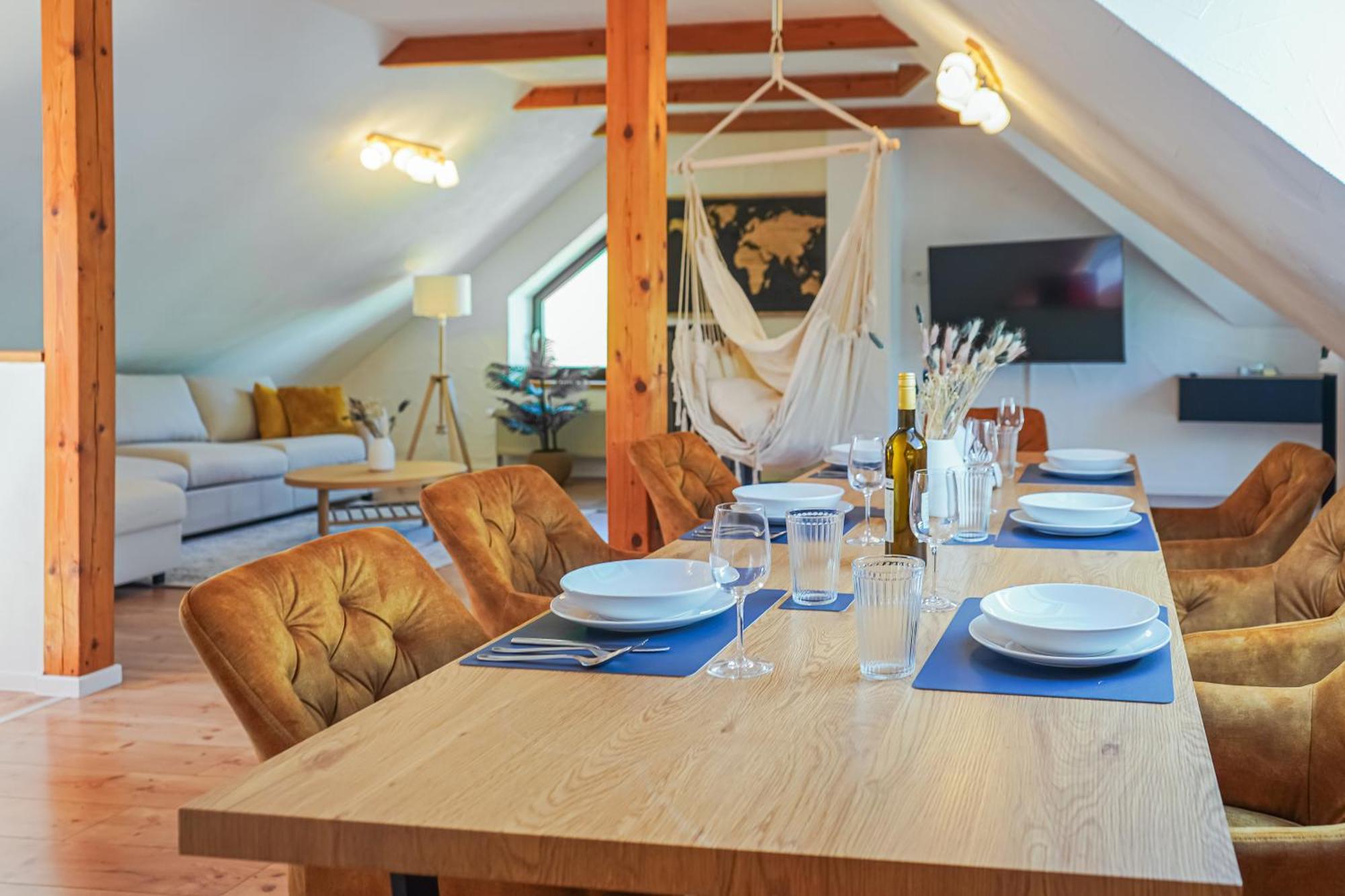 7Seas Boutique Ferienhaus Bostalsee - 2 Apartments Oder Ganzes Haus, Mit Sauna 노펠덴 외부 사진