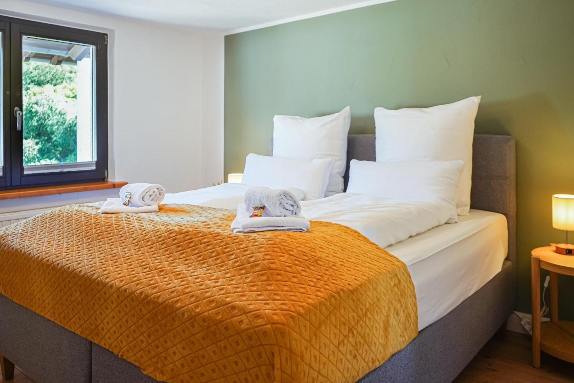 7Seas Boutique Ferienhaus Bostalsee - 2 Apartments Oder Ganzes Haus, Mit Sauna 노펠덴 외부 사진