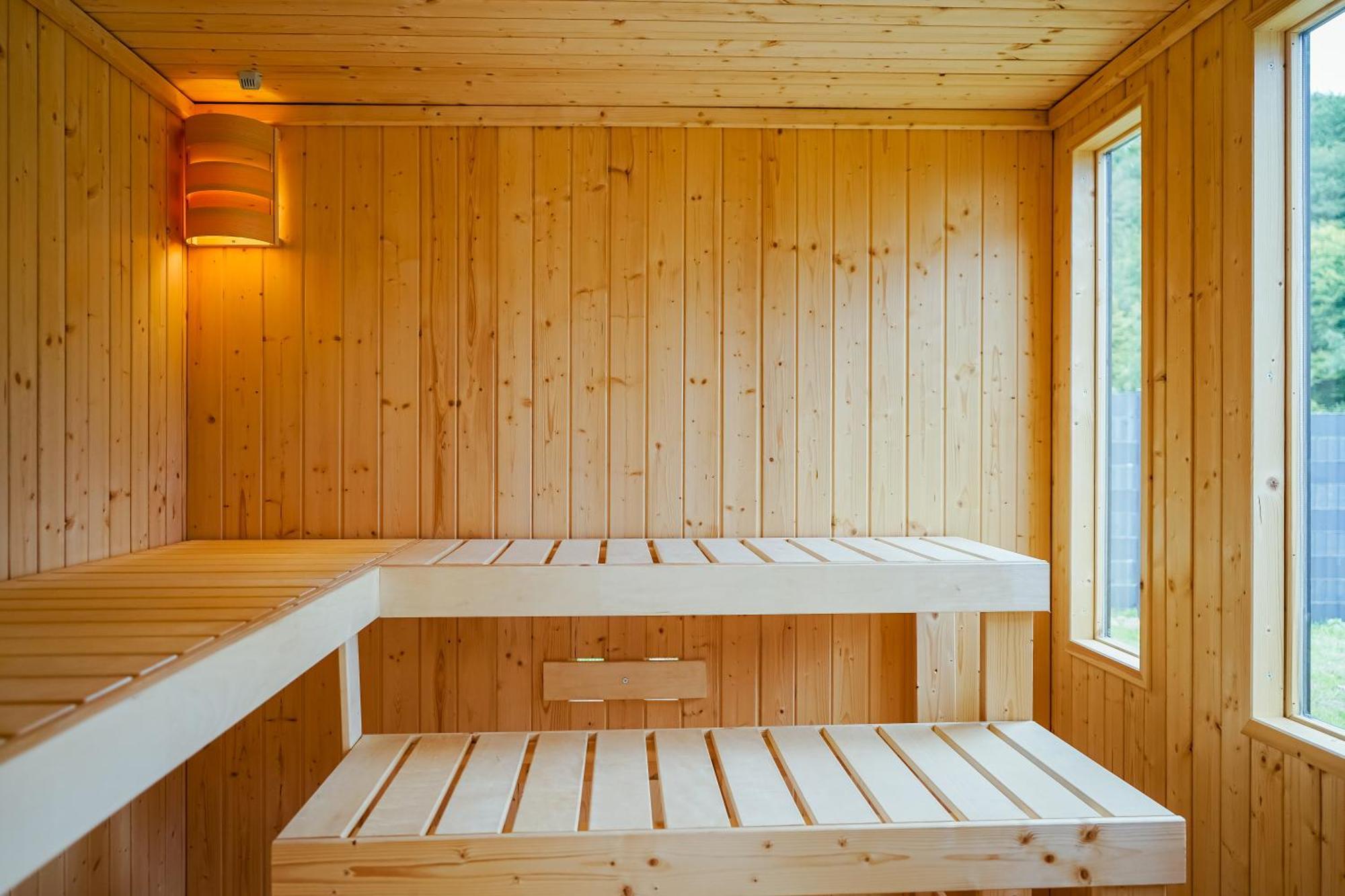 7Seas Boutique Ferienhaus Bostalsee - 2 Apartments Oder Ganzes Haus, Mit Sauna 노펠덴 외부 사진